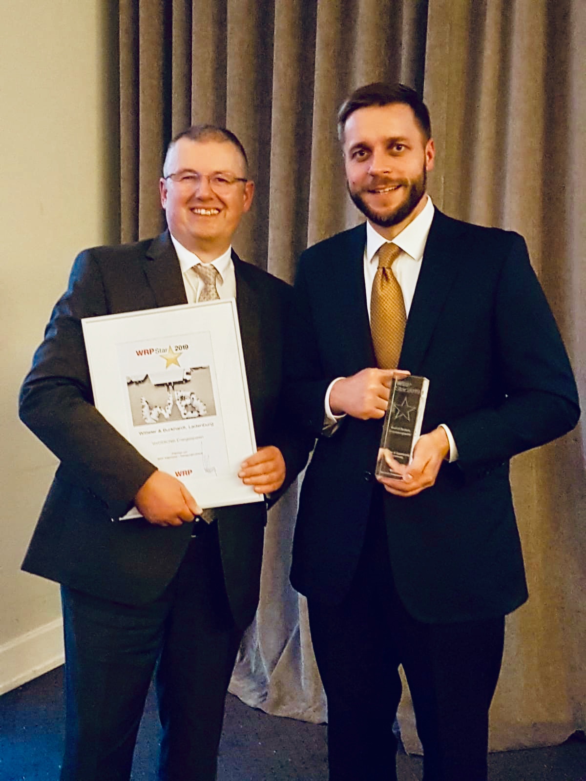 Geschäftsführung Preis WRP Star 2019